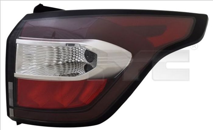 Lampe hinten R (äußerer Teil, LED, glasfarbe geräuchert, Positionsleuchten im...