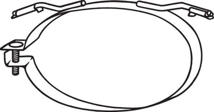 Auspuffsystemhalter passt zu: MINI (R50, R53) 1.6 03.02-09.06