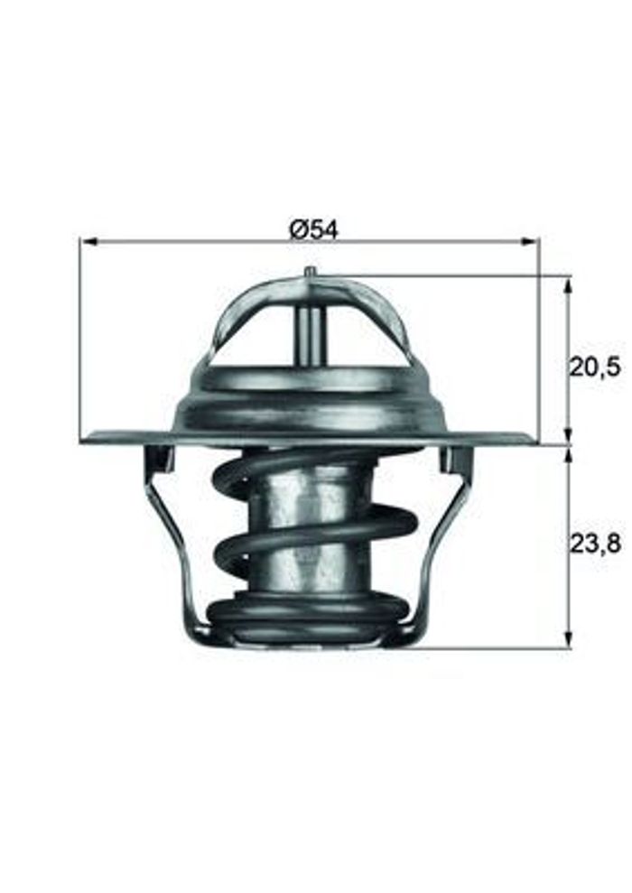Thermostat, Kühlmittel