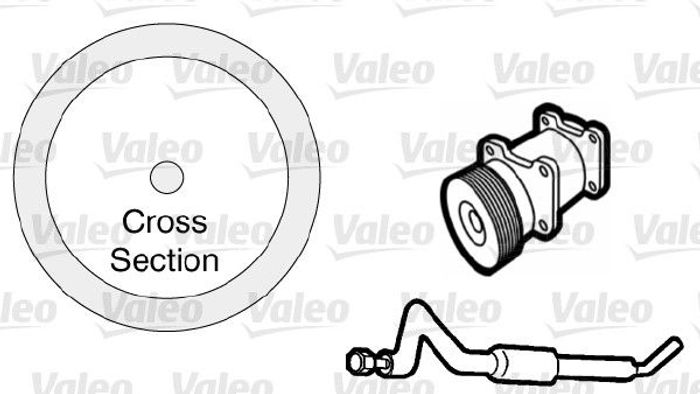Air conditioning assembly kit