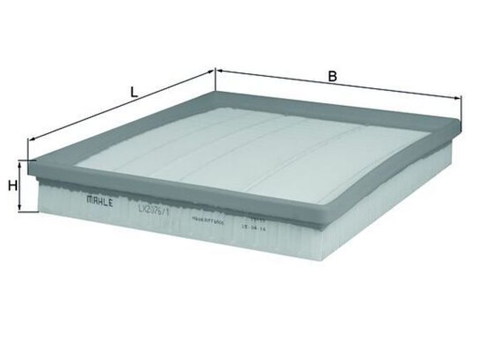 Luftfilter (Filterpatrone) passt zu: BMW 1 (F20), 1 (F21), 2 (F22, F87), 2 (F...