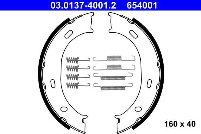 Bremsbacke passt zu: MERCEDES G (W461), G (W463), SPRINTER 2-T (B901, B902),...