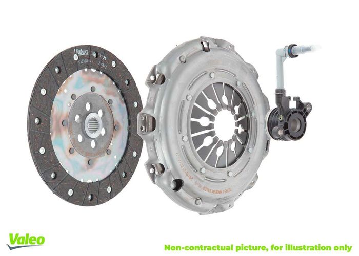 Satz der Kupplung mit Hydrauliklager (235mm) passt zu: CITROEN C4 GRAND PICAS...