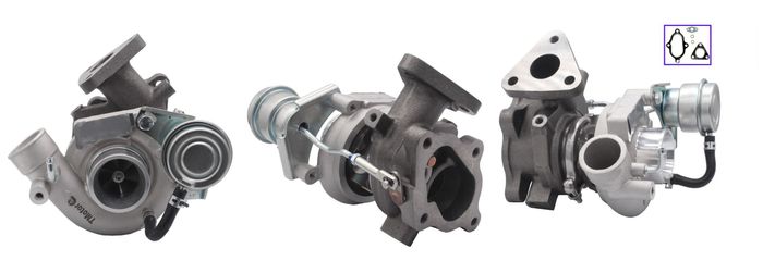 Turbolader (Runderneuert, mit Dichtungssatz) passt zu: MITSUBISHI PAJERO II 2...