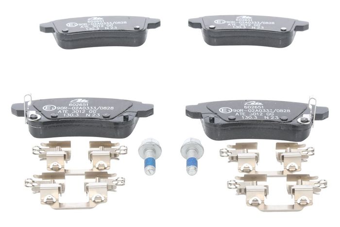 Bremsbelagsatz hinten , passt zu: MITSUBISHI ASX, COLT VII; NISSAN JUKE; RENA...