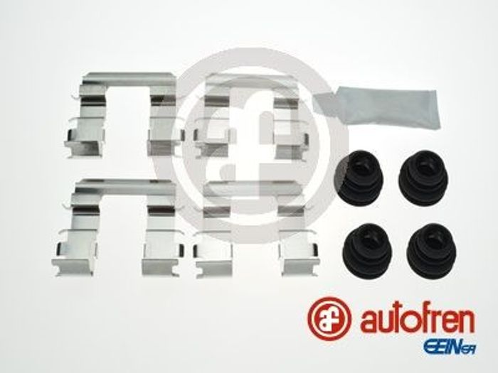 Montagesatz des Bremsklotzes hinten passt zu: HYUNDAI H-1 CARGO, H-1 TRAVEL,...