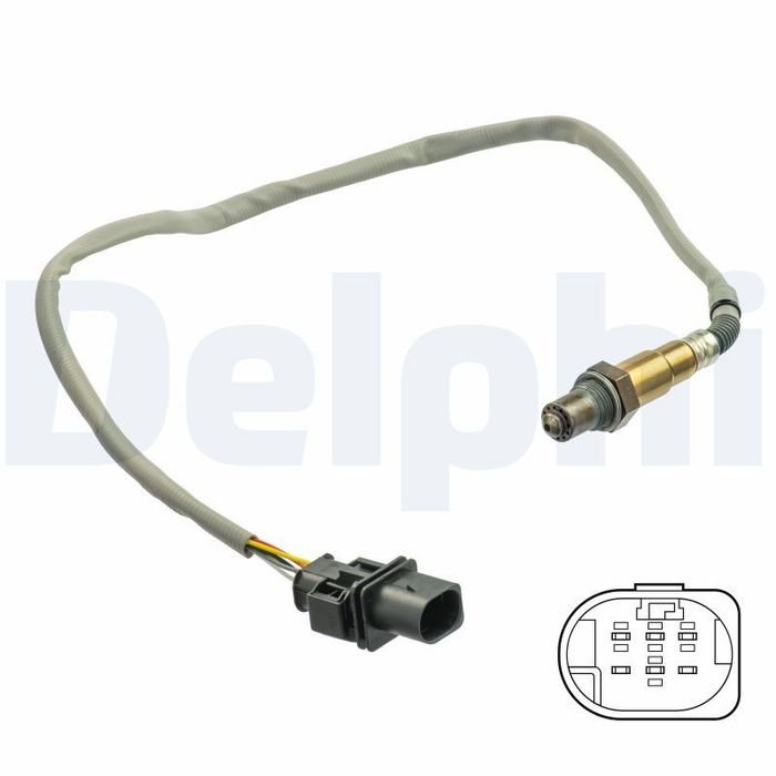 Lambdasonde (anzahl der Leitungen 5, 660mm) passt zu: AUDI A3, A4 ALLROAD B8,...