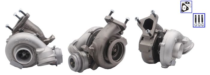 Turbolader (Runderneuert, mit Dichtungssatz) passt zu: MERCEDES SPRINTER 2-T...