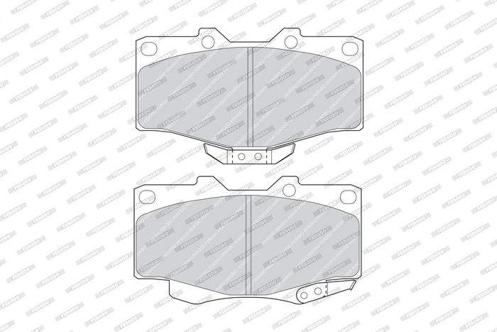 Bremsbelagsatz vorne , passt zu: TOYOTA 4 RUNNER I, 4 RUNNER II, 4 RUNNER III...