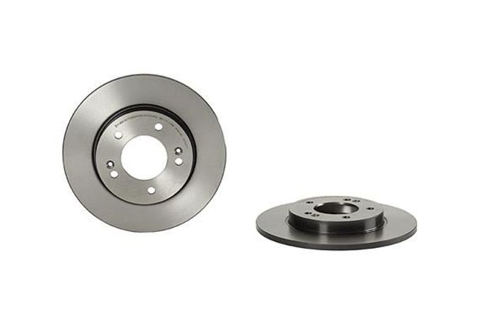 Bremsscheibe hinten L/R passt zu: HYUNDAI I30; KIA CEED, PROCEED, XCEED 1.0-1...