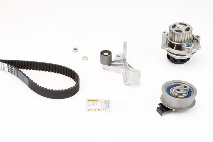 Ventilsteuerung Satz (Riemen + Rolle + Flüssigkeitspumpe) passt zu: AUDI A4 B...