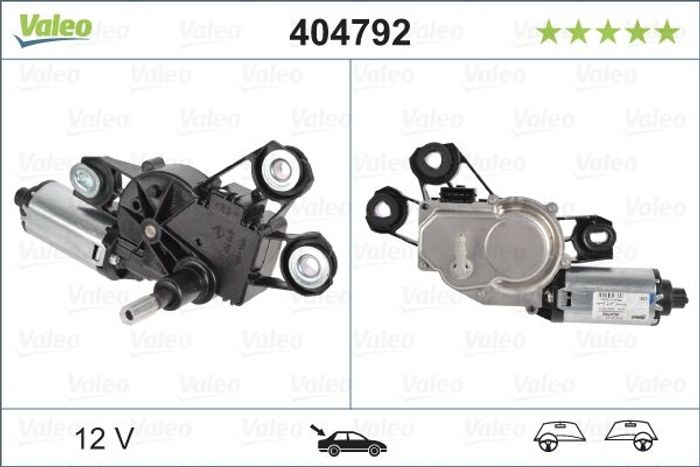 Wischermotor hinten R passt zu: VW CALIFORNIA T5 CAMPER, CALIFORNIA T6 CAMPER...