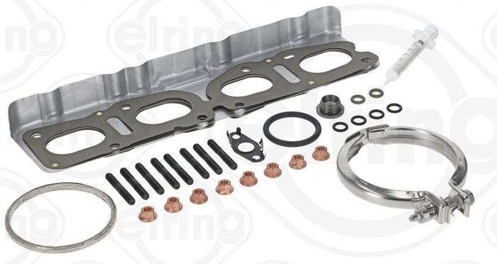 Montageset der Turbokompressors (mit Dichtungen) passt zu: MERCEDES C (A205),...