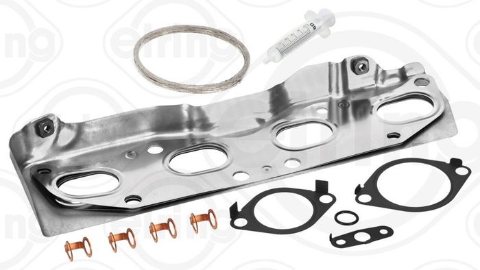 Montageset der Turbokompressors (mit Dichtungen) passt zu: NISSAN JUKE, PULSA...