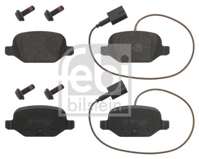 Bremsbelagsatz hinten , passt zu: ABARTH 500 / 595 / 695, 500C / 595C / 695C;...