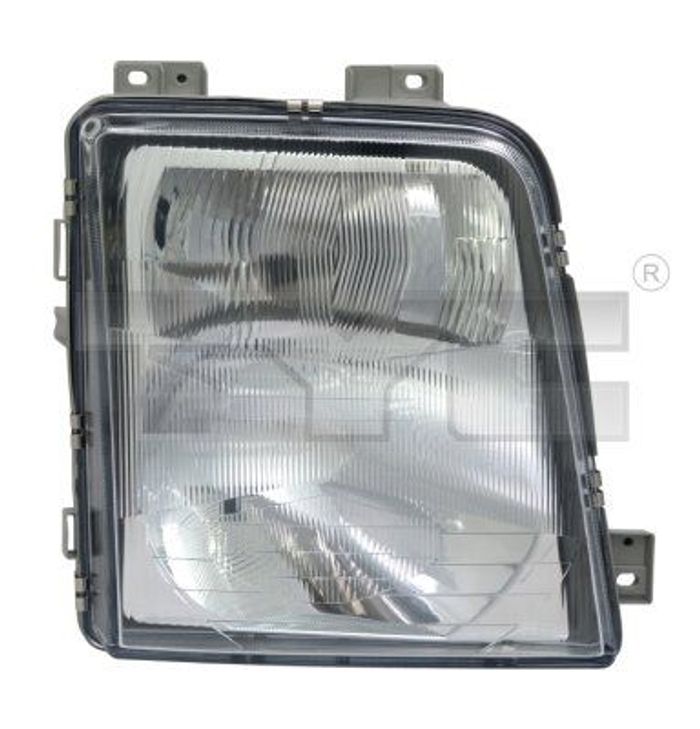 Scheinwerfer L (H1/H4, Pneumatisch, einsatzfarbe: silber) passt zu: VW LT II...