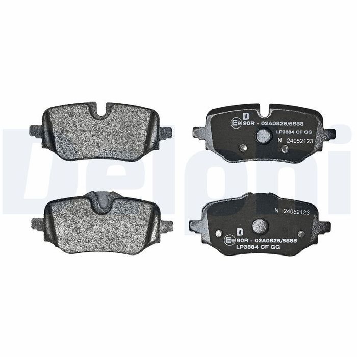 Bremsbelagsatz hinten , passt zu: BMW 1 (F70), 2 (U06), 2 GRAN COUPE (F74), X...