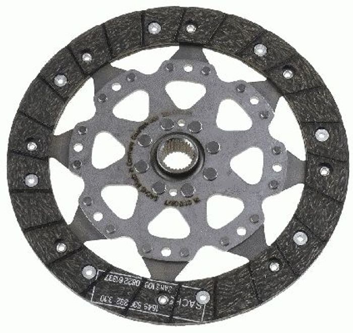 Kupplungsscheibe (228mm) volles Profil passt zu: MITSUBISHI COLT VI; SMART FO...