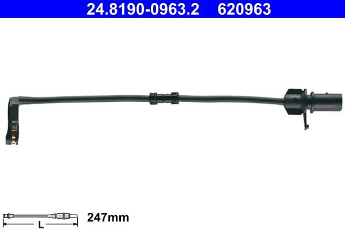Bremsbelagverschleißsensor hinten (stückzahl in der Verpackung: 2Stück) passt...