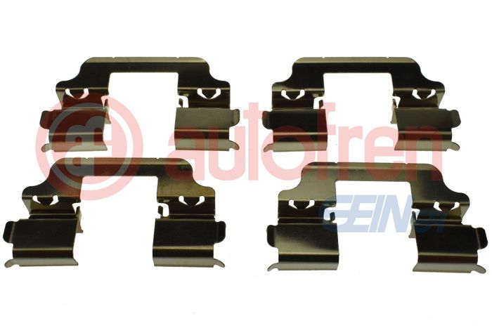 Montagesatz des Bremsklotzes hinten passt zu: BMW 5 (G30, F90), 5 (G31), 6 GR...