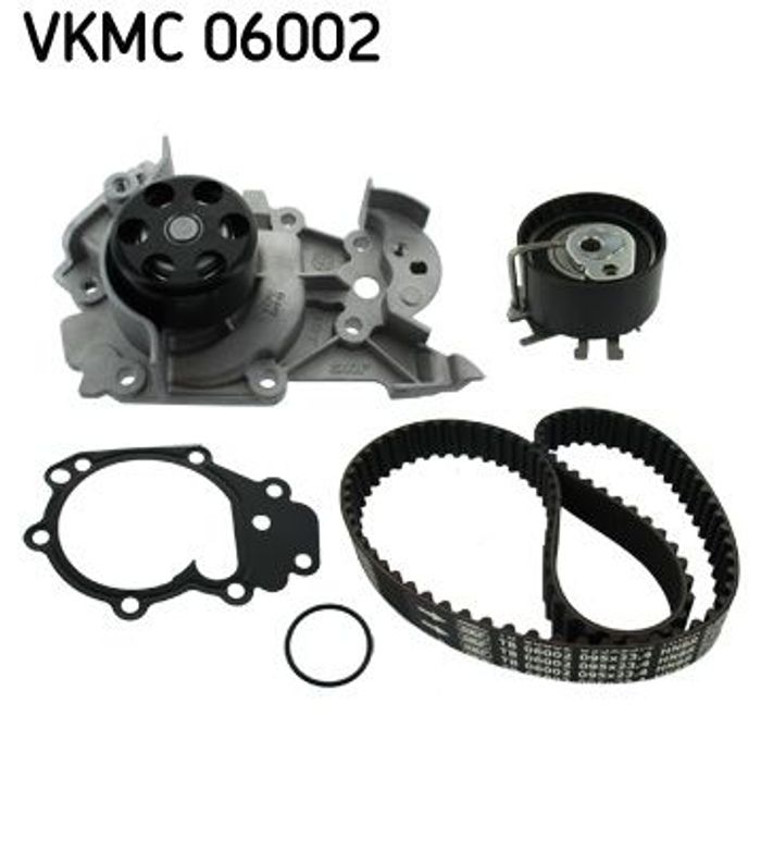 Ventilsteuerung Satz (Riemen + Rolle + Flüssigkeitspumpe) passt zu: DACIA LOG...