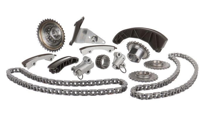 Ventilsteuerung Satz (Kette + Elemente) passt zu: HYUNDAI ACCENT II, ACCENT I...