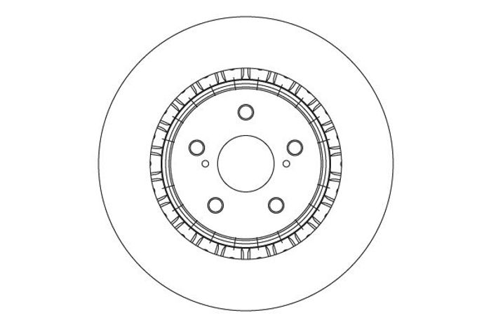 Bremsscheibe vorne L/R passt zu: LEXUS ES, NX, RX; TOYOTA CAMRY, HIGHLANDER /...