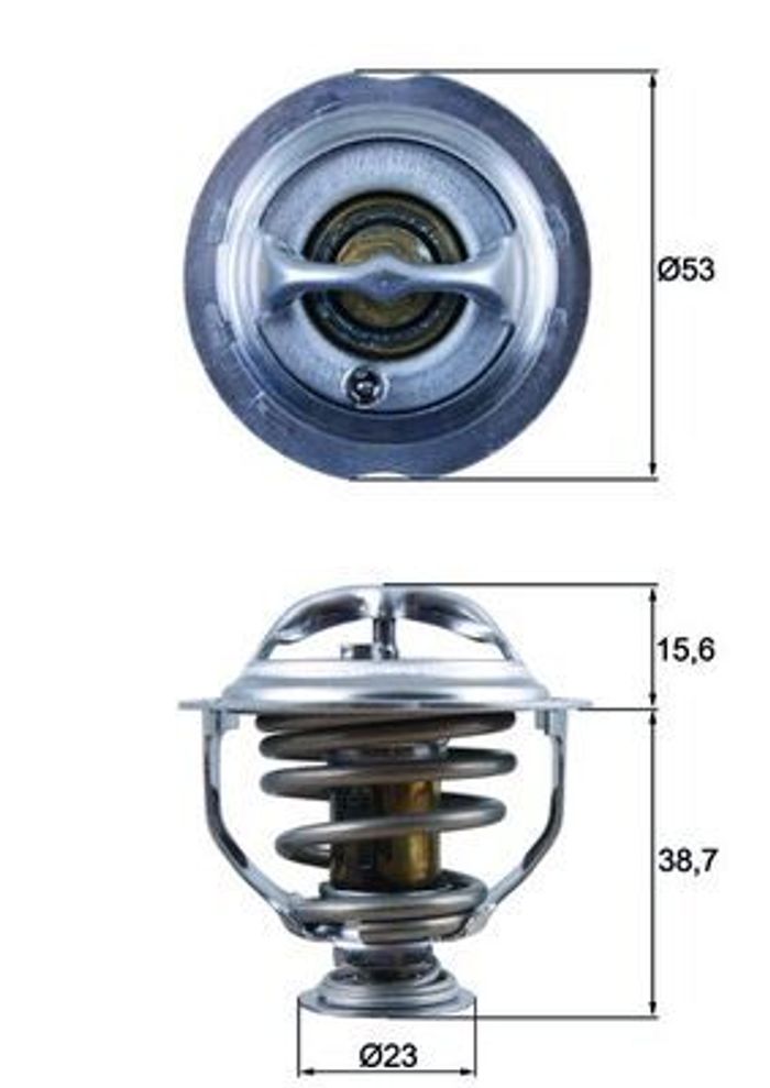 Kühlmittelthermostat passt zu: AUDI A3, A4 ALLROAD B8, A4 B8, A5, A6 C7, Q3,...