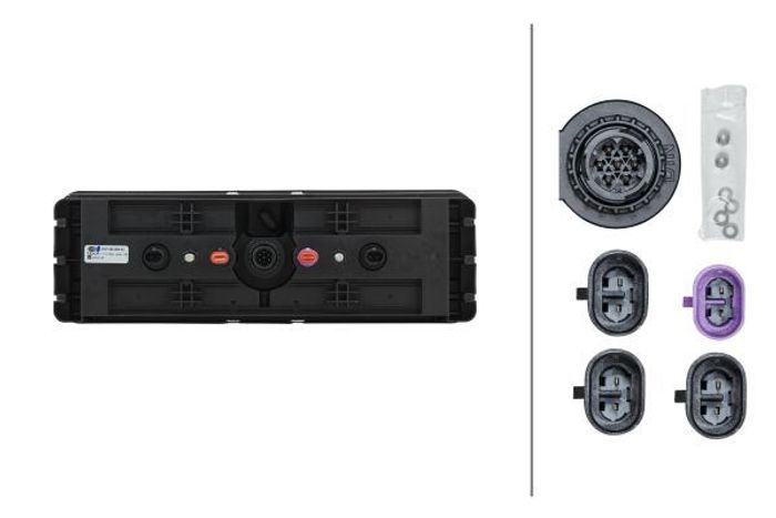 Lampe hinten R (LED, 24V, durchsichtig, mit Blinker, nebellicht, rückfahrlich...