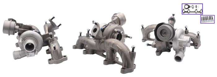 Turbolader (Runderneuert, mit Dichtungssatz) passt zu: AUDI A3; SEAT CORDOBA,...