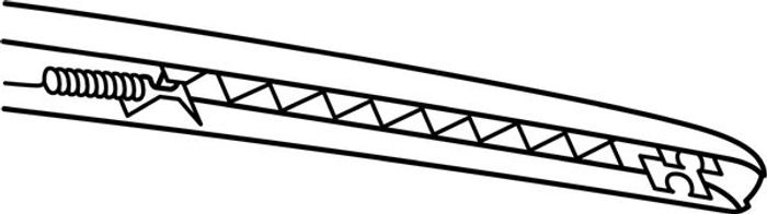 Wischerblatt Flachbalkenwischer hinten (1Stück) ExactFit 250mm passt zu: SEAT...