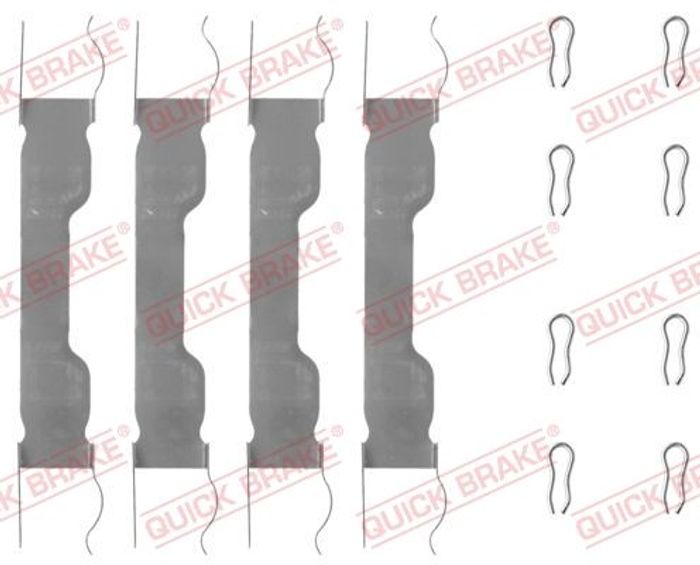 Montagesatz des Bremsklotzes hinten/vorne passt zu: FIAT 124, 124 SPIDER, 125...