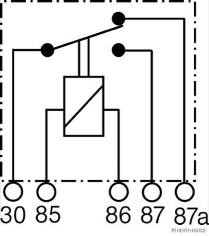 Universalrelais (24V, 5/10A, verbindungsanzahl: 5)
