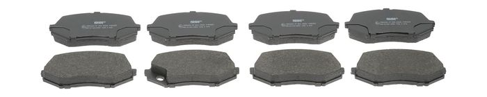Bremsbelagsatz hinten/vorne , passt zu: TOYOTA AYGO; FUSO (MITSUBISHI) CANTER...
