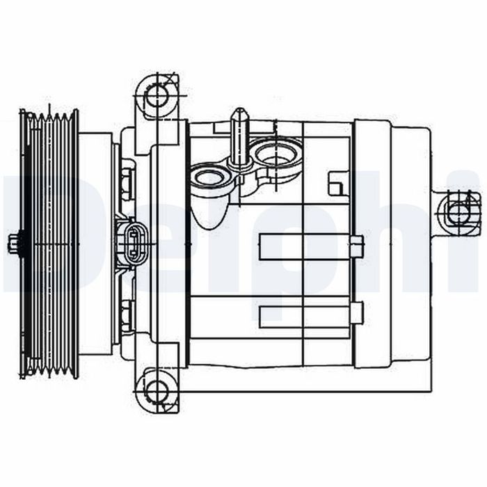 Klimakompressor passt zu: CHEVROLET CAPTIVA; OPEL ANTARA A 3.2 06.06