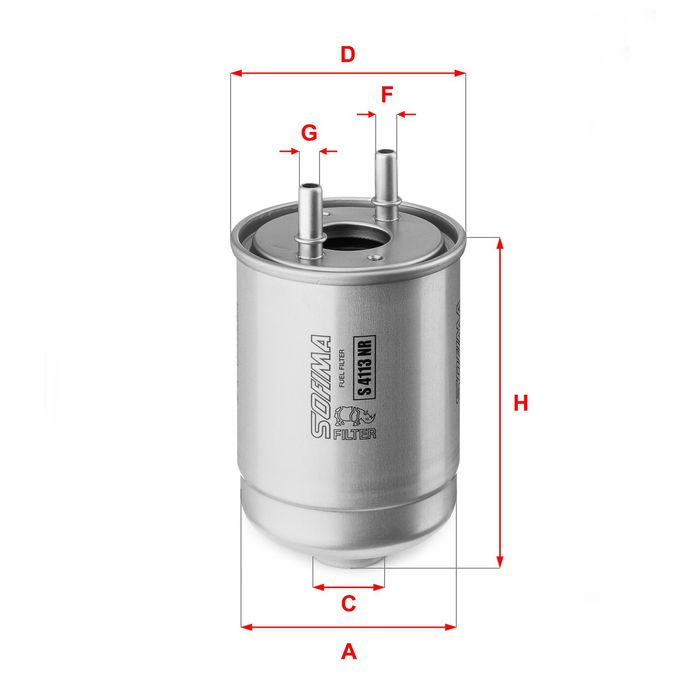 Kraftstofffilter passt zu: RENAULT FLUENCE, GRAND SCENIC III, MEGANE, MEGANE...