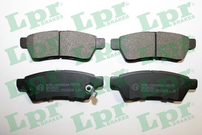 Bremsbelagsatz hinten , passt zu: NISSAN NAVARA NP300, PATHFINDER III, XTERRA...