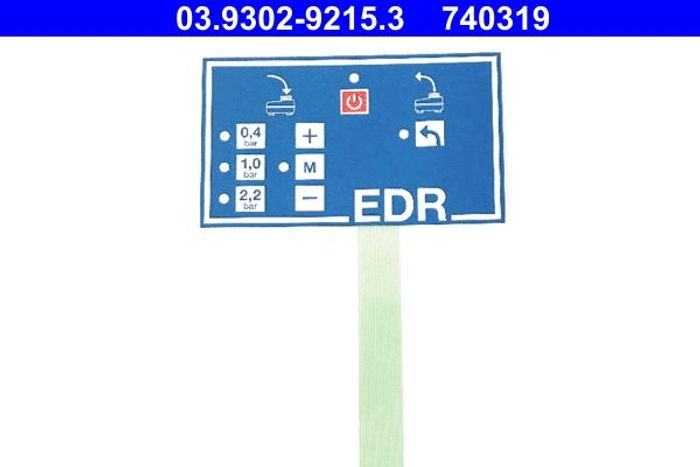 Tastatur, zum Produkt (Index): 03.9302-3015.4, 03.9302-3025.4 ATE