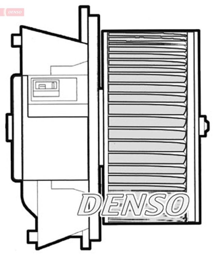 Gebläse passt zu: FIAT DOBLO, PUNTO 1.2-1.9D 09.99