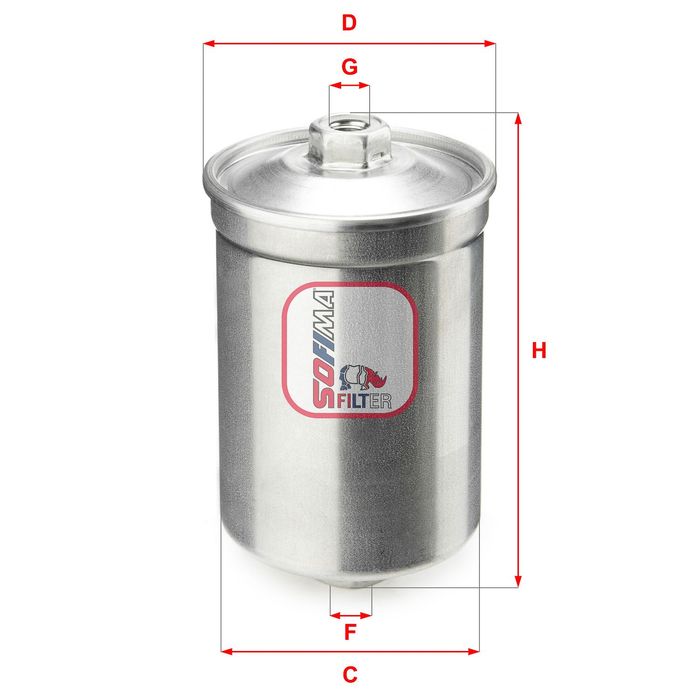 Kraftstofffilter passt zu: VOLVO 240, 340-360, 740, 760, 780, 940, 940 II, 96...