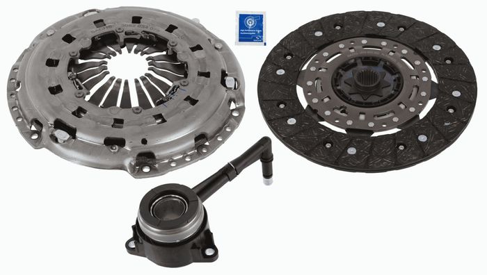 Selbsteinstellender Kupplungssatz (240mm) passt zu: AUDI A3, Q3, TT; SEAT LEO...