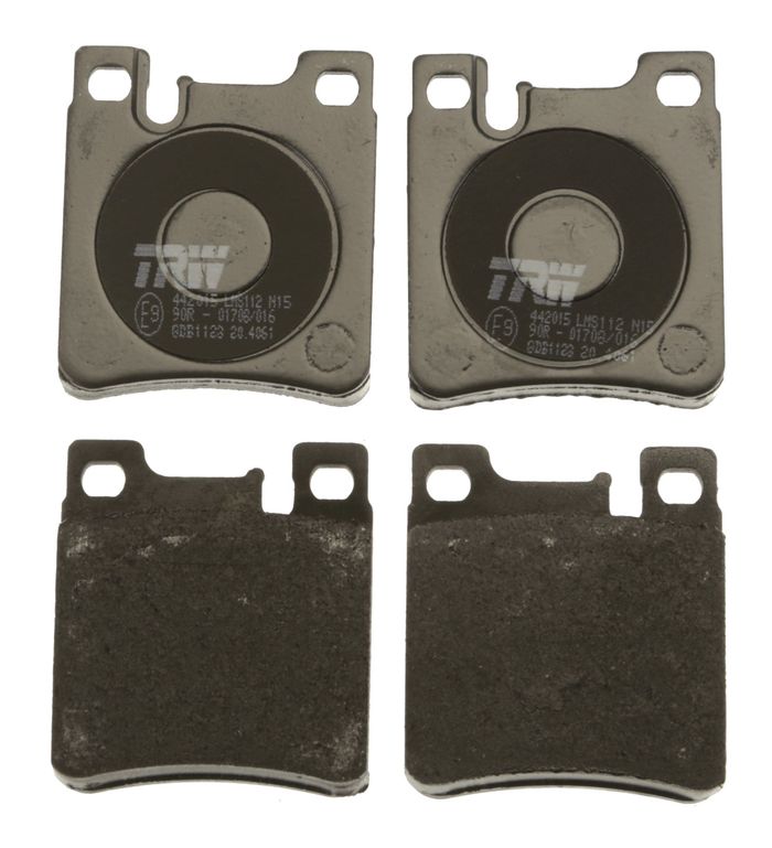 Bremsbelagsatz hinten , passt zu: MERCEDES C (CL203), C (W202), C (W203), C T...