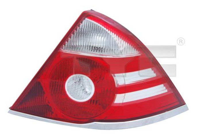 Lampe hinten L (blinkerfarbe weiß, glasfarbe rot) passt zu: FORD MONDEO III L...