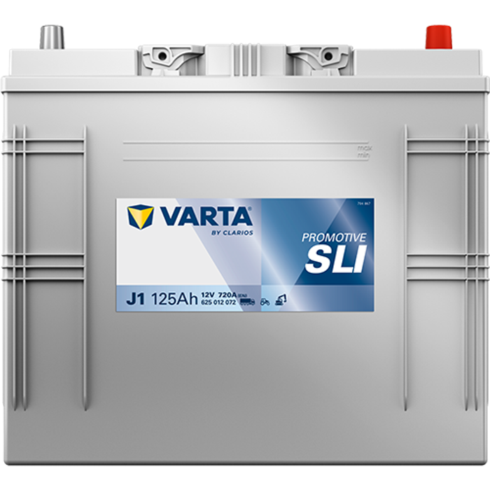Batterie 12V 125Ah/720A (EN) PROMOTIVE SLI (P+ Standardpol) 345x172x285 B00 -...