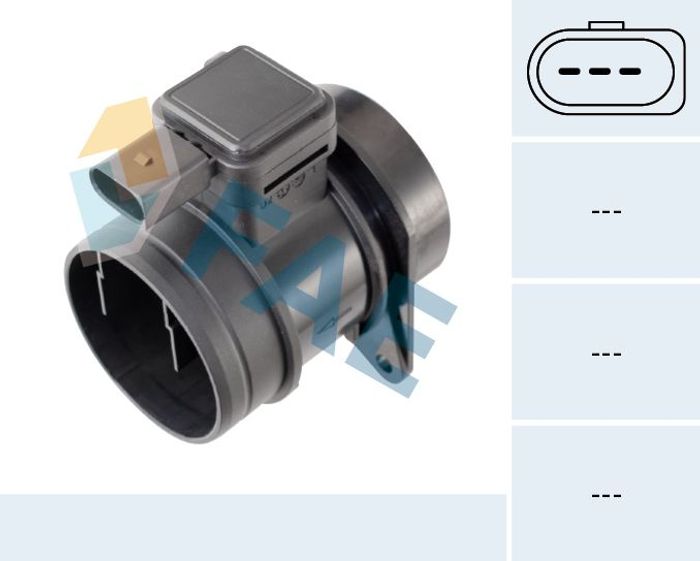 Luftmengenmesser (3 pin, Modul) passt zu: AUDI A1, A3; SEAT ALTEA, ALTEA XL,...