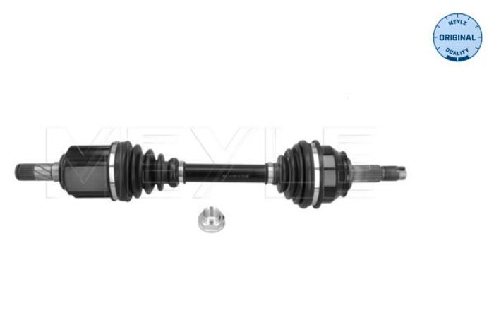 Achswelle vorne L 595mm passt zu: FIAT DOBLO, DOBLO CARGO 1.4-2.0D 01.10