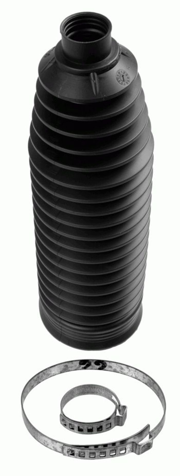 Lenkgetriebeschutz L/R (länge215mm 20mm/61mm, Schellen) passt zu: AUDI A6 ALL...