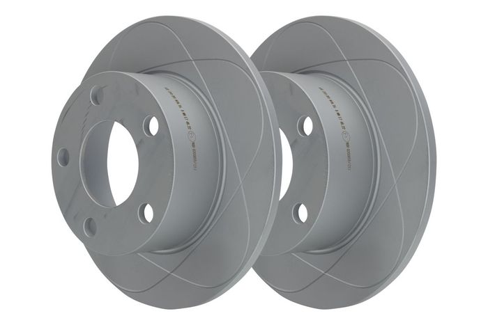 Bremsscheibe, 1Stück, ATE PowerDisc, voll, geschlitzt, hinten ; L/R, außendur...