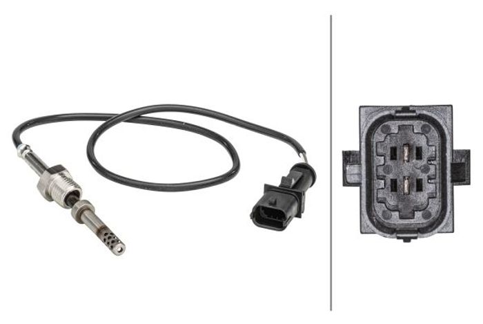 Abgastemperatursensor (vor katalysator) passt zu: ALFA ROMEO 159, BRERA, SPID...