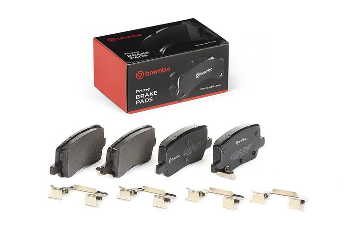 Bremsbelagsatz hinten ((EN) for electric vehicles), passt zu: TESLA MODEL S,...